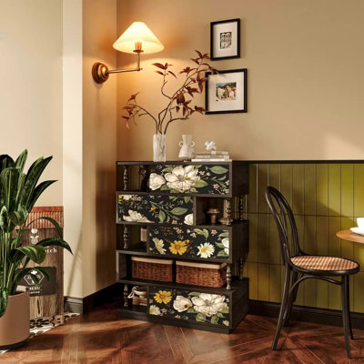 Buffet multifonctionnel peint