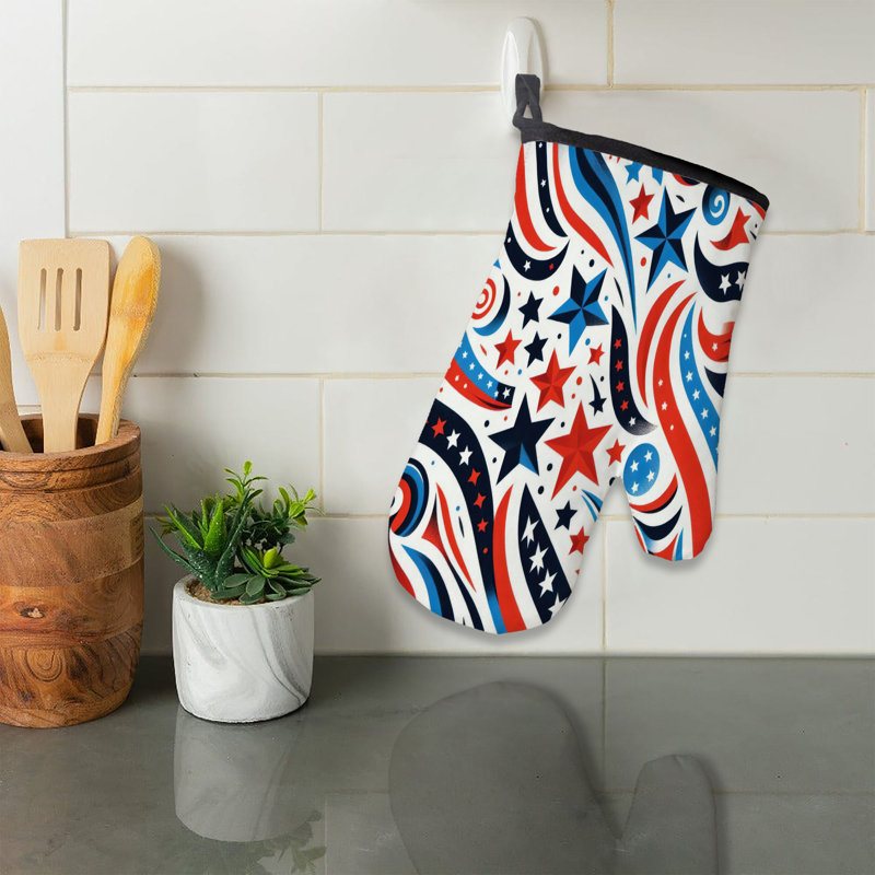 Sergé en coton Bold Starry Lines