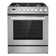 Cosmo 30 in. Nebula Collection 5.0 cu. ft. Gas Range, 5 Burners, Rapid Convection Oven, Cast Iron Grates in Stainless Steel