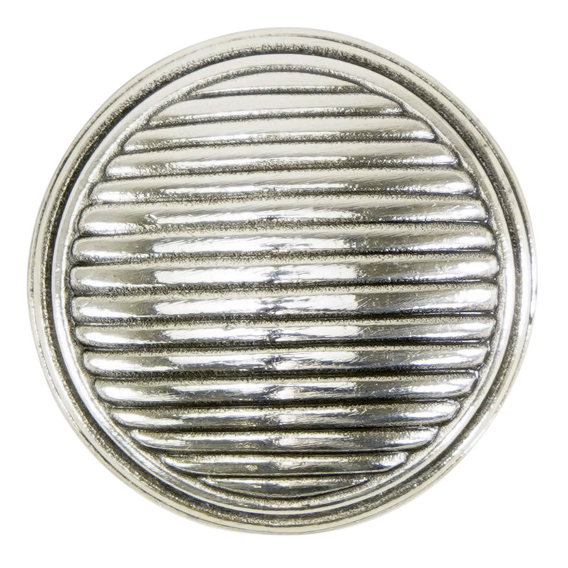 CAMBRIDGE ROUND KNOB, Burnished Silver