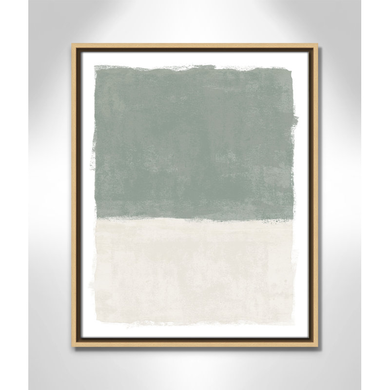 Sage Whisper I Print by Natalie Carpentieri, 17.5'' W x 21.5'' H, Natural Floater