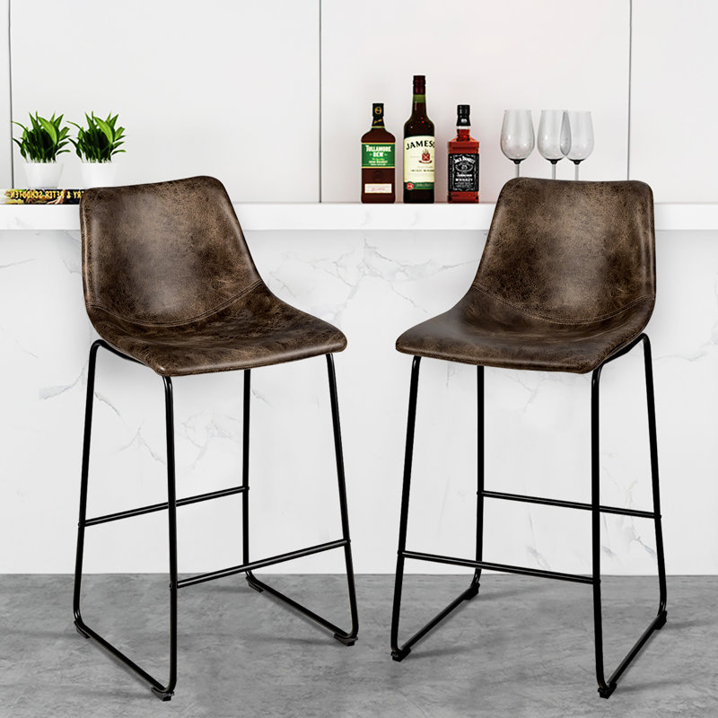 Tabouret de bar 30 po Clubmoss, Brun, 2