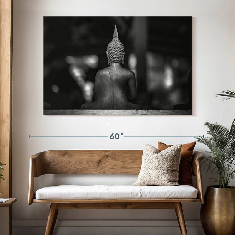 'Buddha Back, 34" H x 51" W