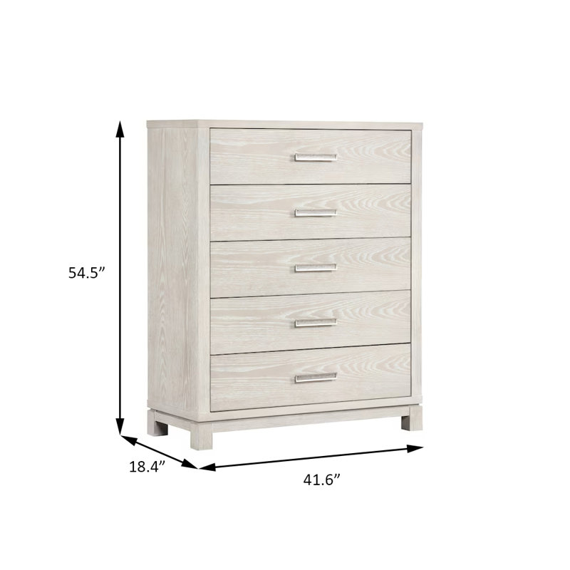 Commode Lafayette, gris vieilli