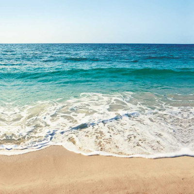 Beach View - Wrapped Canvas Print