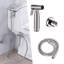 Bidet rond à main avec robinet avec douchette pour bidet-121644898