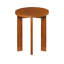 Table de bout en bois massif 3 pieds Daleia