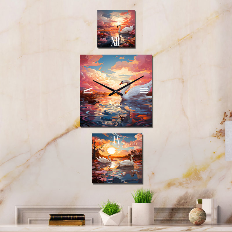 Suvali Metal Wall Clock