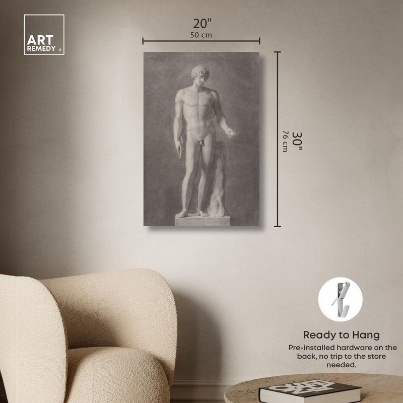 Adonis, toile classique par Art Remedy, Toile tendue, H 30 po x l 20 po x P 1,5 po