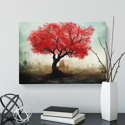 Tantalising Apple Tree - Wrapped Canvas