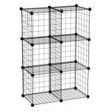 Modular 6-Cube Shelving Unit (43'' H X 29'' W X 14.5'' D)