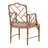  Sawyer Mahogany Upholstered Arm Chair