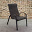 Chaise de patio empilable