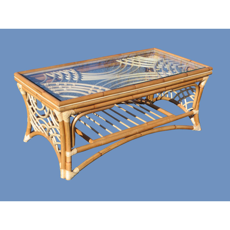 Table basse Rainey, Naturel, H 19 po x L 47 po x l 24 po