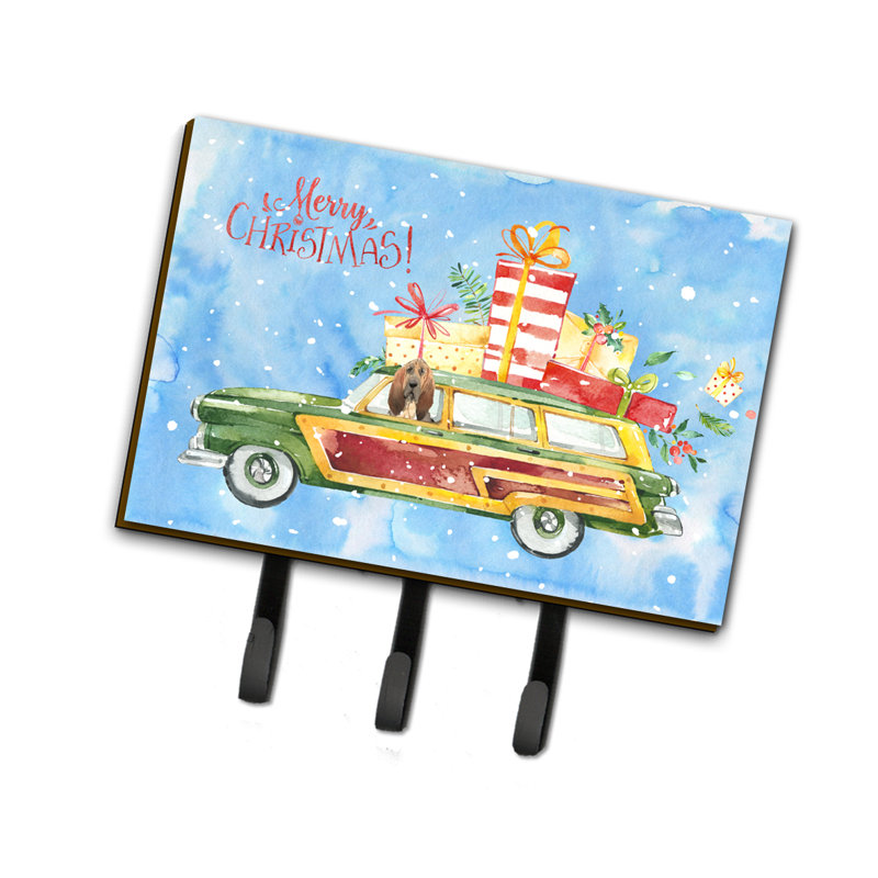 Porte-clés mural Merry Christmas, Limier