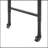 Multipurpose Over The Bed Desk With Adjustable Height, Metal Legs With Casters, Overbed Table 1Pc, Laptop Table For Bed, Breakfast Table-2051418502