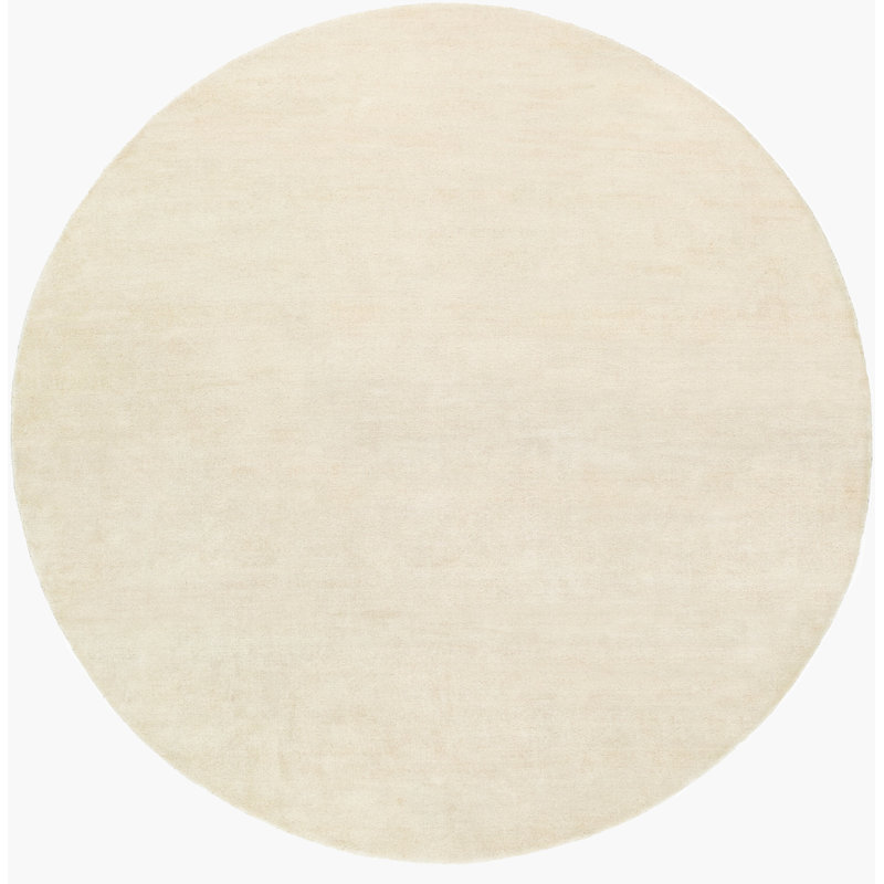 Clio Wool Area Rug, Round 6'