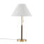 Lampe de table à chaîne deux tons