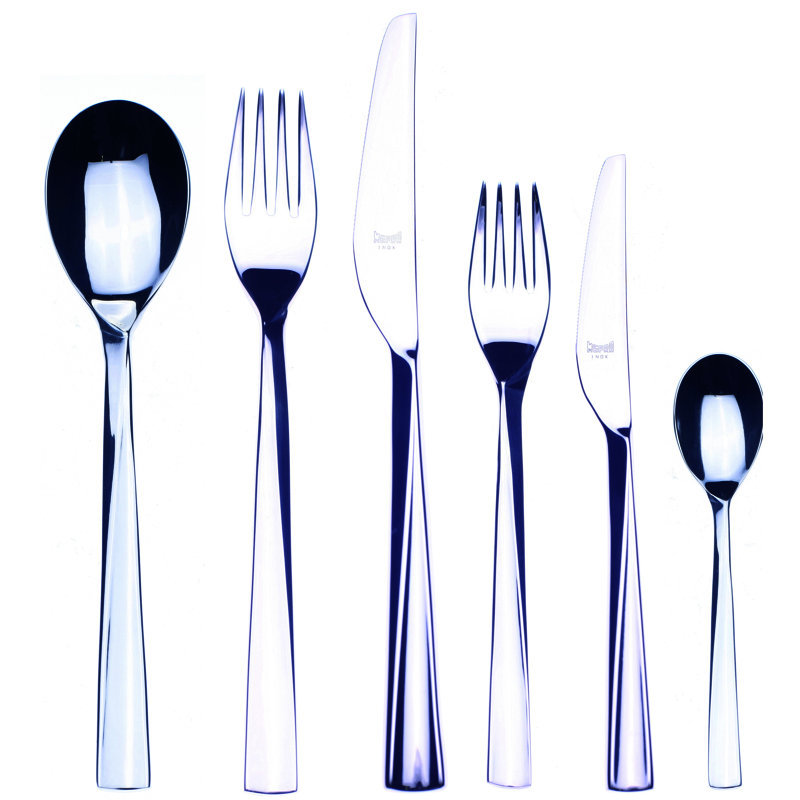 Ensemble de couverts Elica - 36 pièces - Acier inoxydable