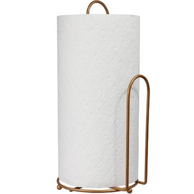 Bless international 100% METAL Freestanding Paper Towel Holder