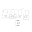 Ensemble de meuble-lavabo transitionnel 3 lumières Lanaysha-1856142696