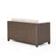4 récréatifs d'extérieur - brun, coussins d'eau, coussins 4 pièces, tissu d'angle imperméable, coussins
