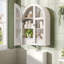 Arched Bathroom Storage Cabinet