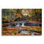 Art mural épique «Autumn At The Stone Bridge» par Rick Berk-1883438314
