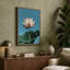 Lotus in Bloom Botanical - Wrapped Canvas-448691316-448691592