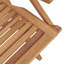 Capetown Solid Wood Patio Folding Chair Folding Chair Set