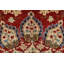 Tapis traditionnel rétro en laine rouge noué à la main 9 pi 11 po x 13 pi