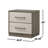 2-Drawer Nightstand With Floating Base Design