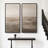 Calm Neutral Abstract Horizon - Set of 2 Framed Wall Art Print on Canvas 60"x30"x2pcs-30774779-30774776