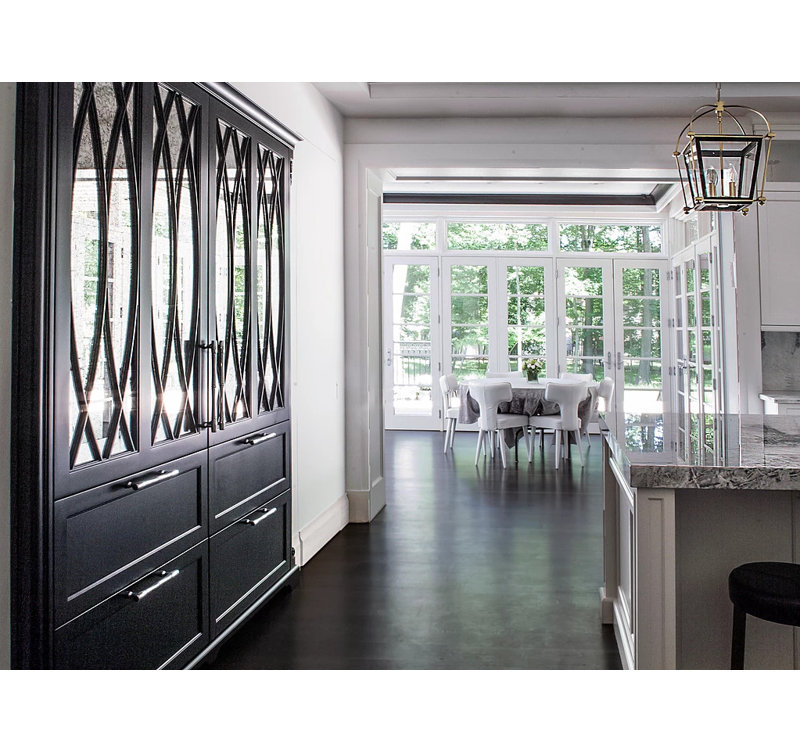 Hollis 4 - Light Chandelier, Polished Nickel, 36" H x 24" W x 24" D