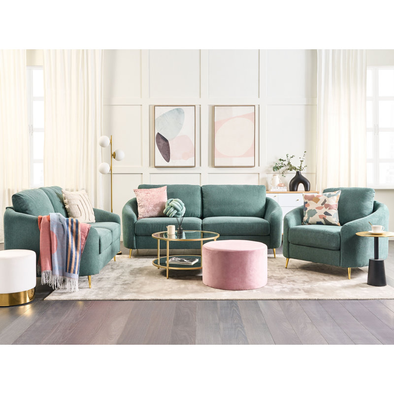 Hooversville 3 - Piece Living Room Set, Green