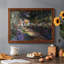 «Pathway in Monet's Garden at Giverny», reproduction d'art sur toile-2087998048-2087998049