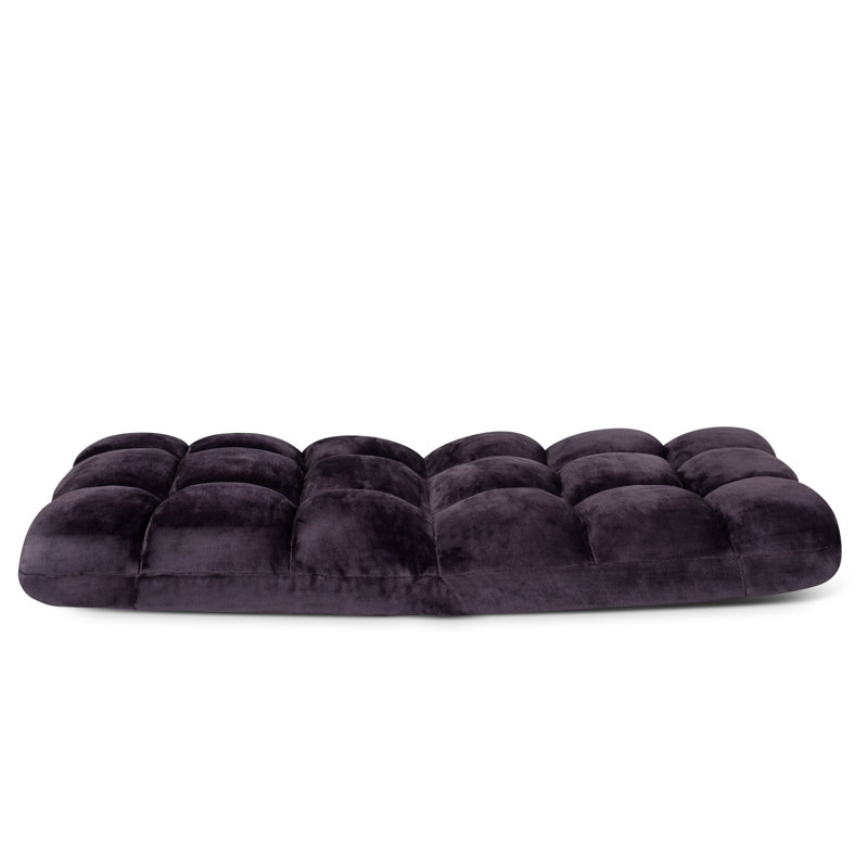 BirdRock Home Reclining Floor Game Chair, Eggplant