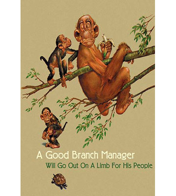 " Branch Manager " by Wilbur Pierce