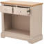 85cm Solid Wood Top Console Table