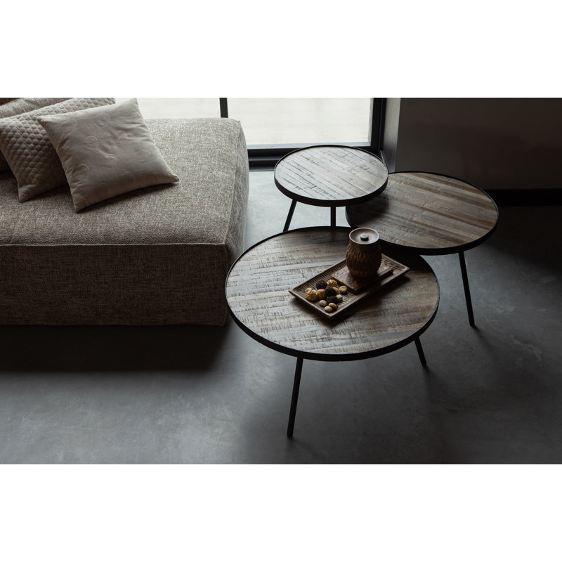 Bean Corner Sofa, Melange Travertin, Right Hand Facing