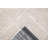 Cream Polypropylene Tufted Area Rug 8x10