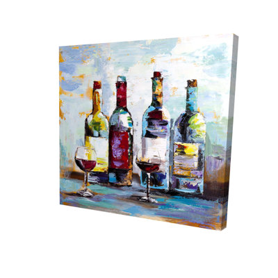 Wine Tasting - Contemporary Canvas Art for Home Decor