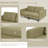 Dorissa Upholstered 32.5'' Sofa-1144956855