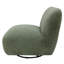 Upholstered Chenille Swivel Slipper Chair-1153271556