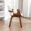 Fauteuil pivotant rembourré en similicuir Dundrod-123200763