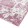 Braud Soft Shiny Purple Area Rug