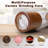 2 Pack Adjustable Coarseness Pepper Salt Grinder (set Of 2)