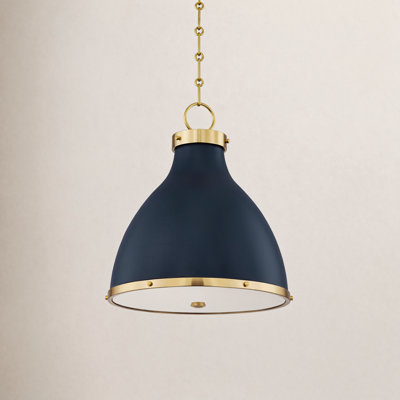 Painted No. 3 Dimmable 2-Light Pendant
