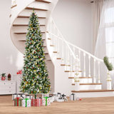 Christmas Tree with Realistic Branches, 300 LED Lights