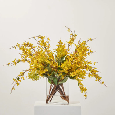 Faux Floral in Vase